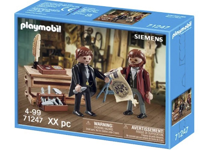 Artículo de Playmobil, Werner von Siemens - 175 aniversario